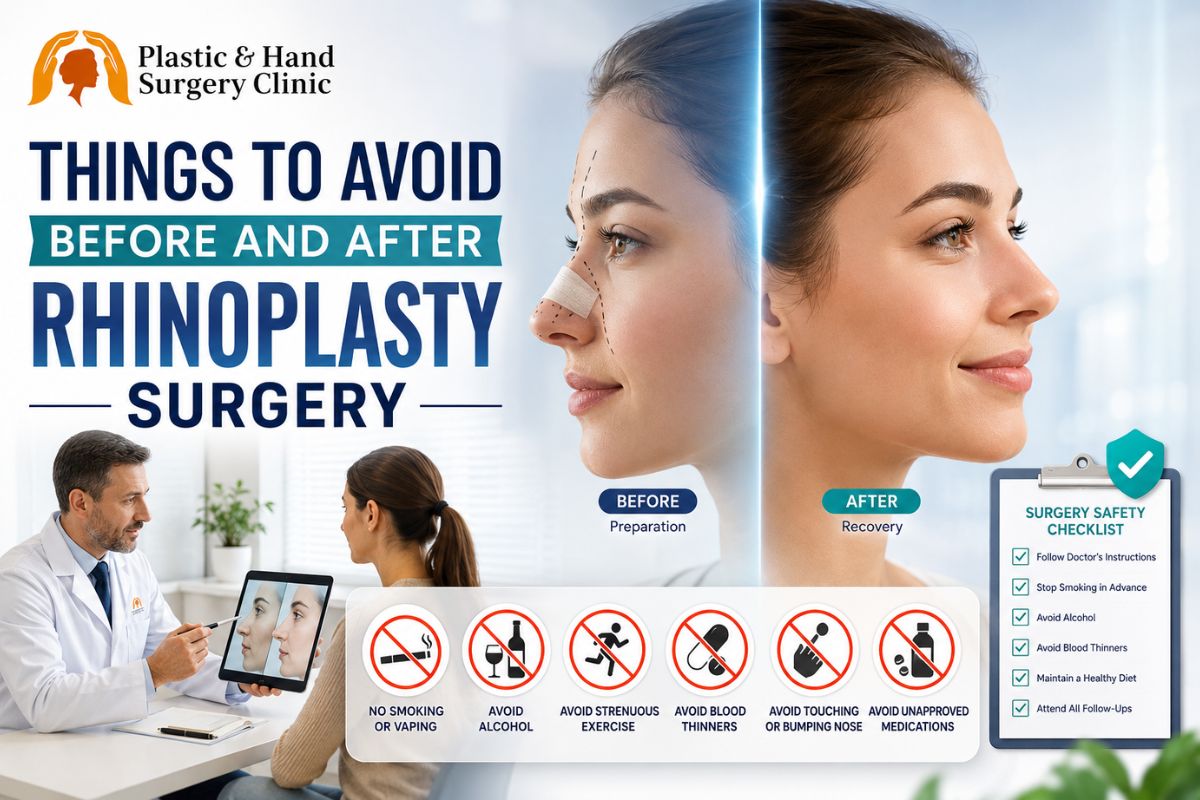 Things to Avoid Before and After Rhinoplasty Surgery